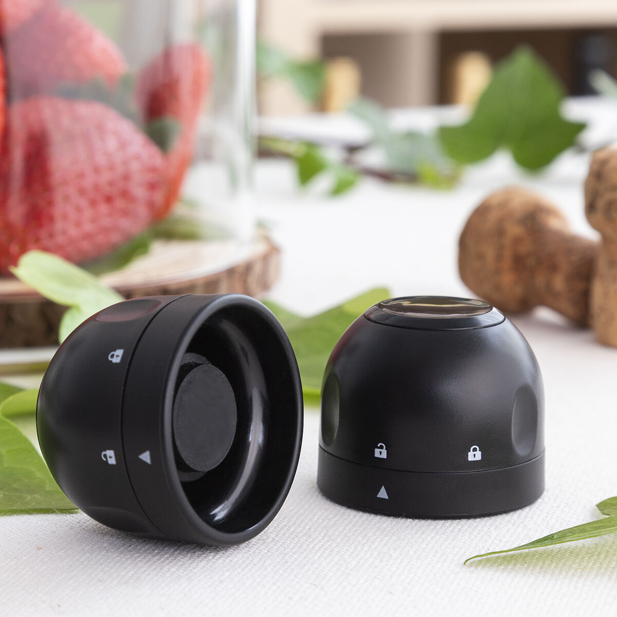 Σετ πώματος σαμπάνιας Fizzave InnovaGoods Πακέτο των 2 τεμ - Image 6