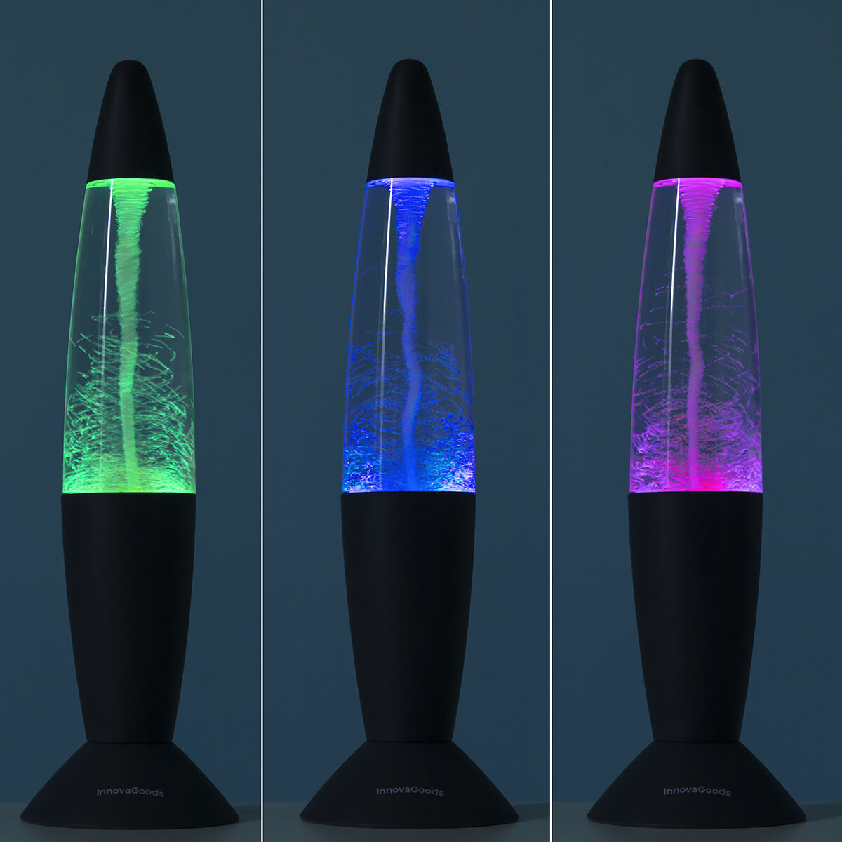 Φωτιστικό Λάβας LED Ανεμοστρόβιλος Twamp InnovaGoods - Image 9