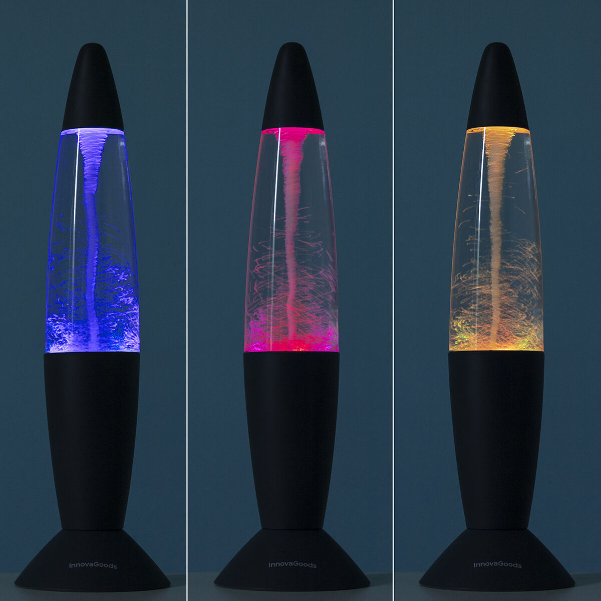 Φωτιστικό Λάβας LED Ανεμοστρόβιλος Twamp InnovaGoods - Image 8