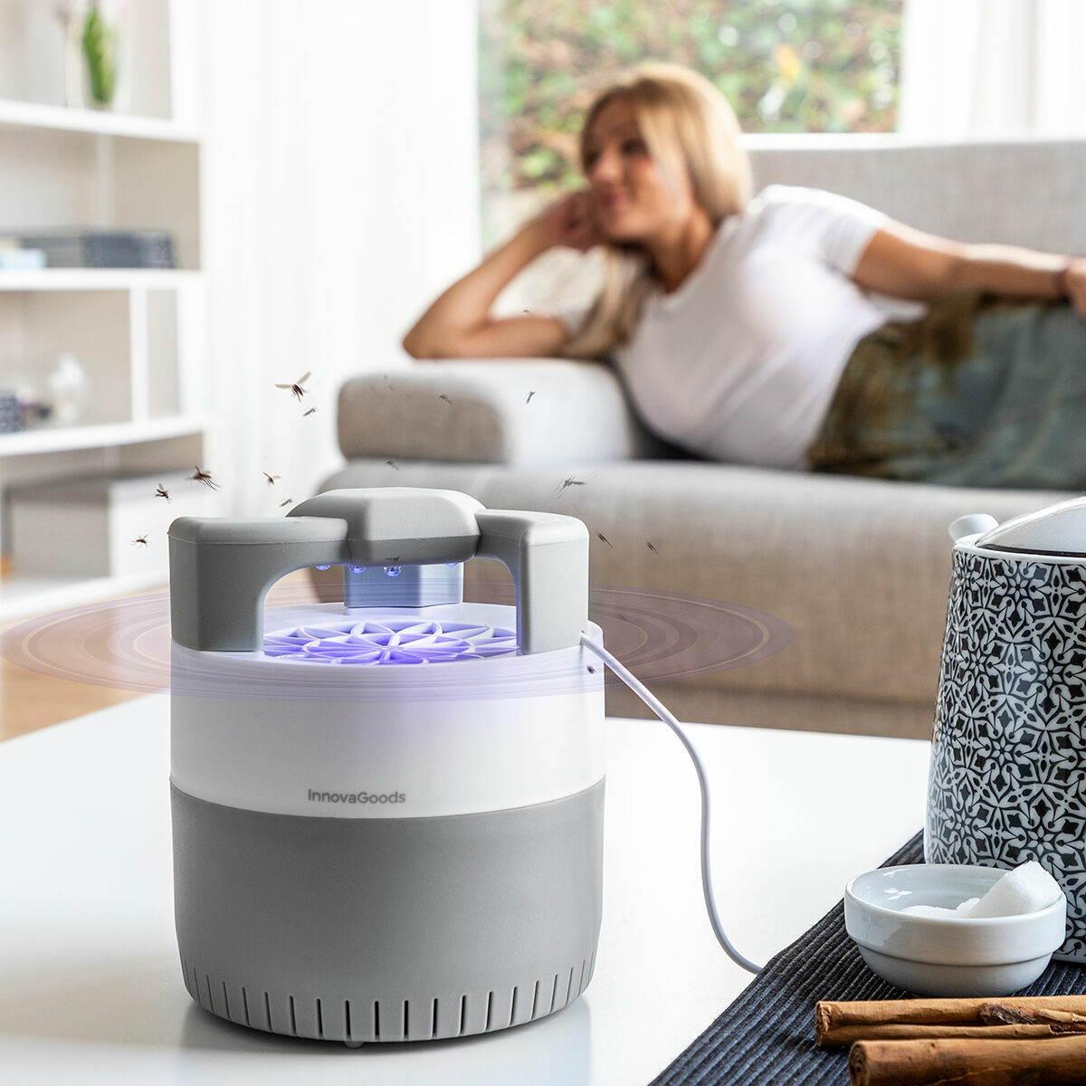 Λάμπα αναρρόφησης κατά των κουνουπιών KL Silen InnovaGoods - Image 1