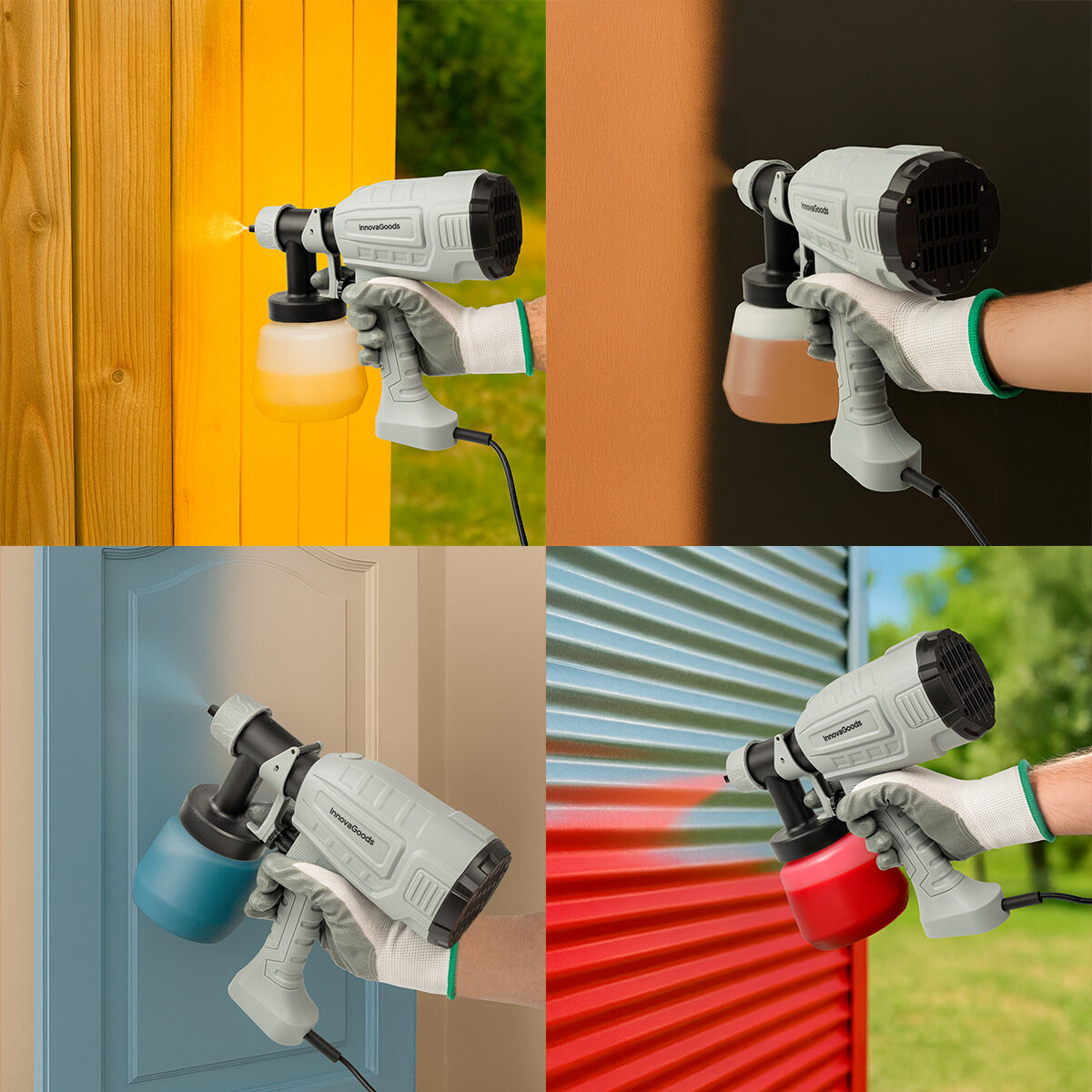Ηλεκτρικό Πιστόλι Βαφής Spraint InnovaGoods 1 L 500 W - Image 10
