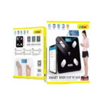 Andowl Q-D001 Smart Ζυγαριά με Λιπομετρητή σε Μαύρο χρώμα - Body scale - Image 2