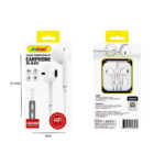 Andowl Ενσύρματα Ακουστικά με Σύνδεση Lightning Q-A49 - Clear Sound Earphone - Image 2