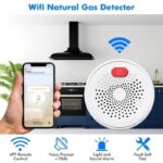 Andowl Q-MQ25 Ανιχνευτής Διαρροής Γκαζιού Πρίζας - WiFi Combusitible Gas Detector - Image 3
